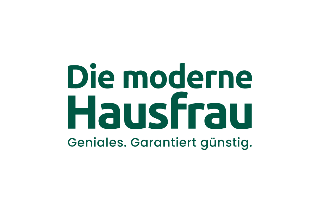 Die moderne Hausfrau Logo