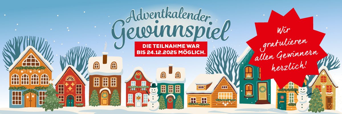 Das Adventkalender Gewinnspiel ist leider bereits beendet.