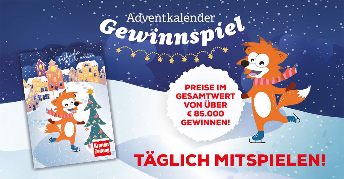 KroneAdventkalender KroneGewinnspiel
